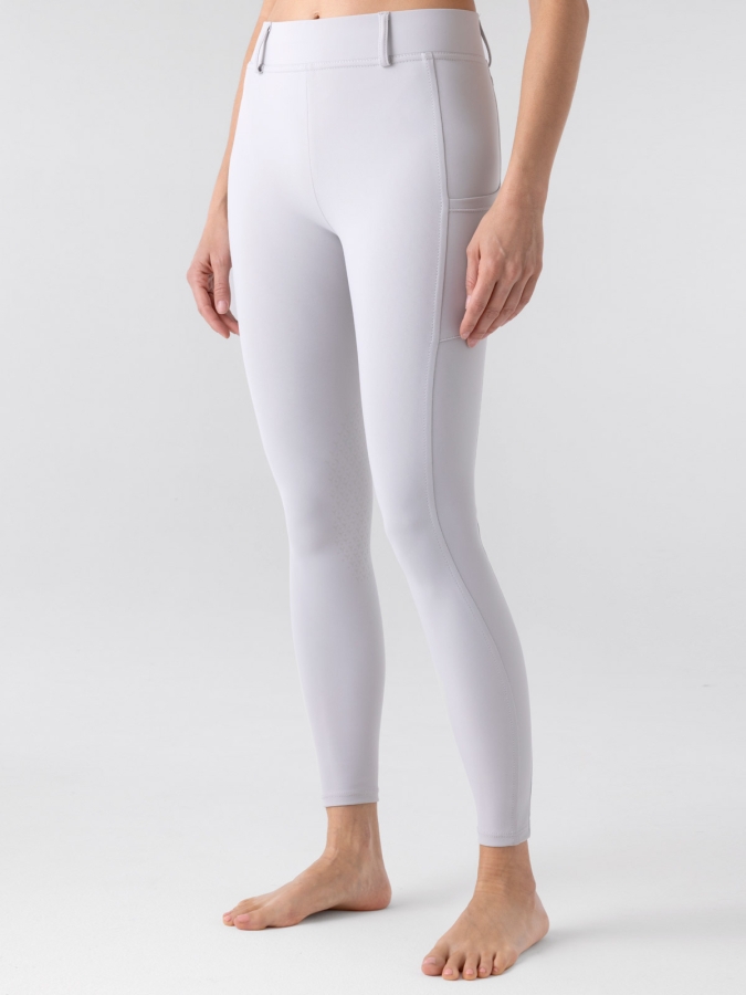 Leggings equitazione ice da donna grip al ginocchio