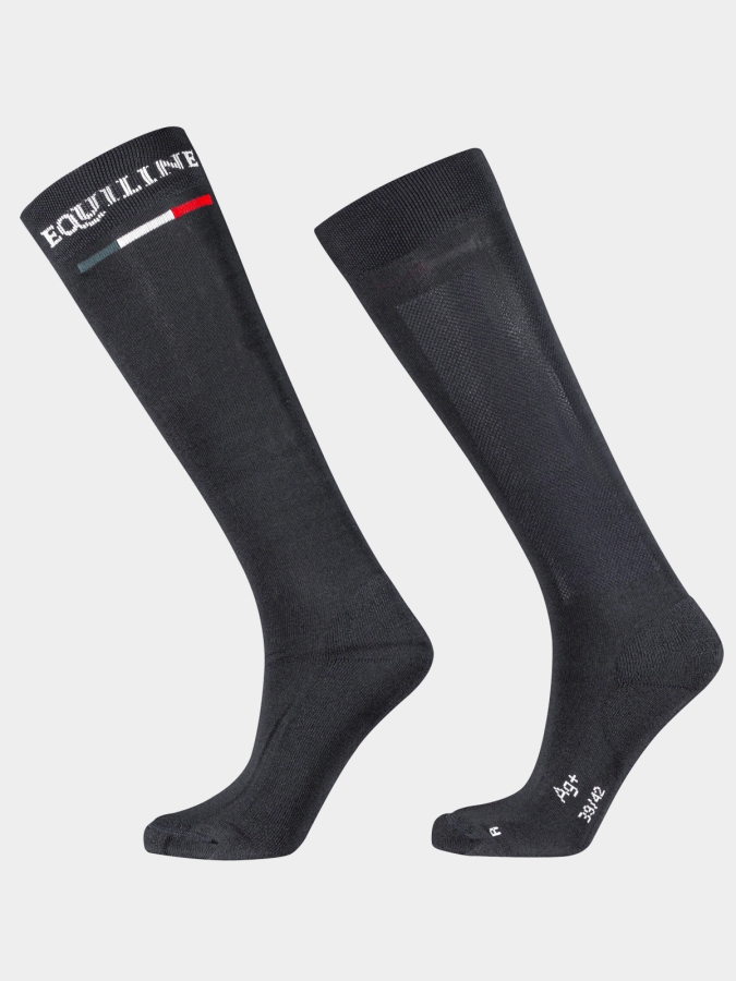 SILVER PLUS LIGHT - CALZINO TECNICO TRATTATO CON FOSFATO D'ARGENTO NERO 