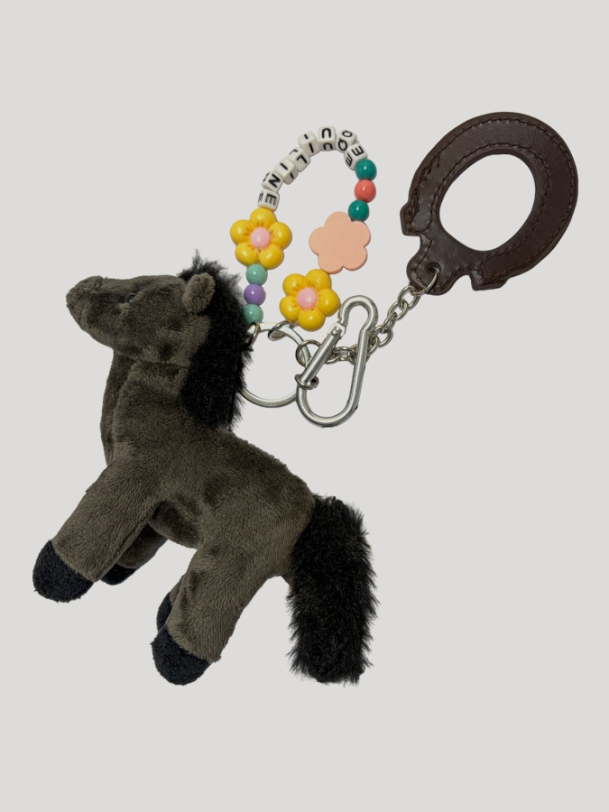 Charm cavallo in peluche