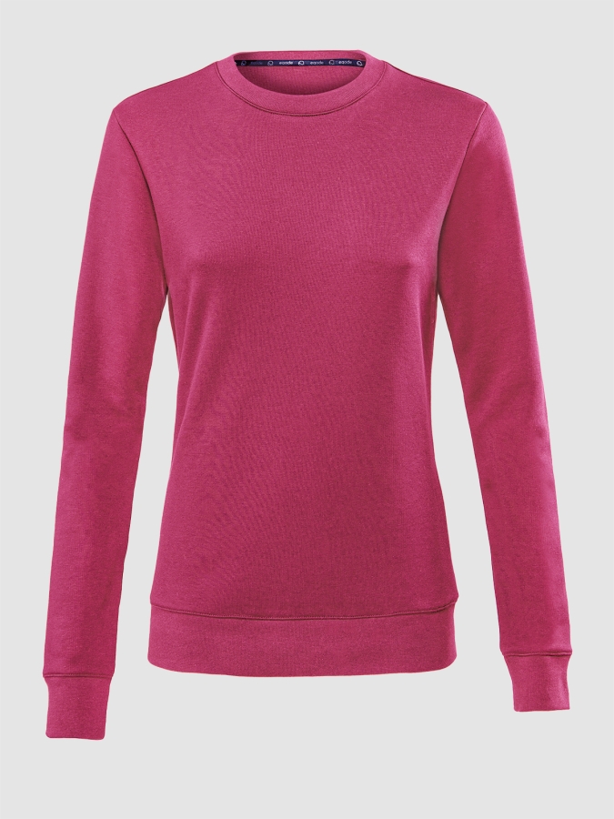 Sweatshirt woman red rose