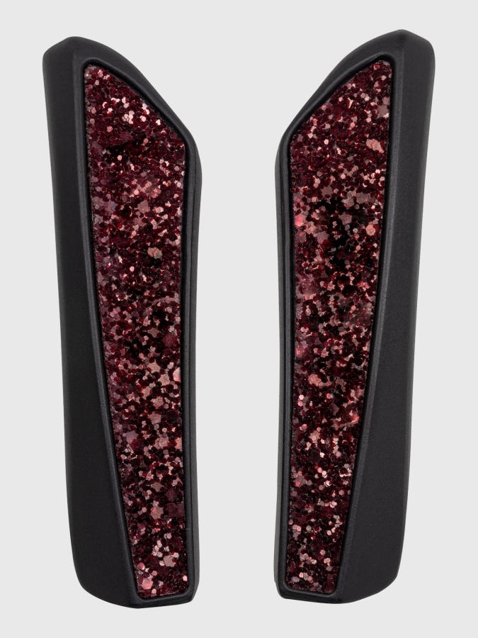 COVER X-CEL JUMPING CON INSERTO GLITTER BORDEAUX