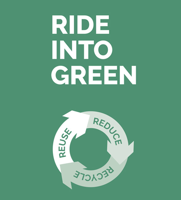 ride into green